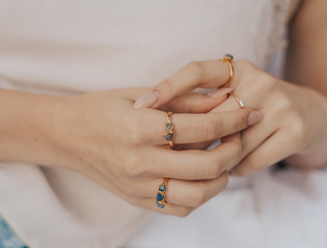 Blue Skies · September Stackable Ring · Rings ·  Little Sycamore