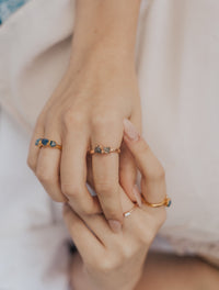 Blue Skies · September Stackable Ring · Rings ·  Little Sycamore