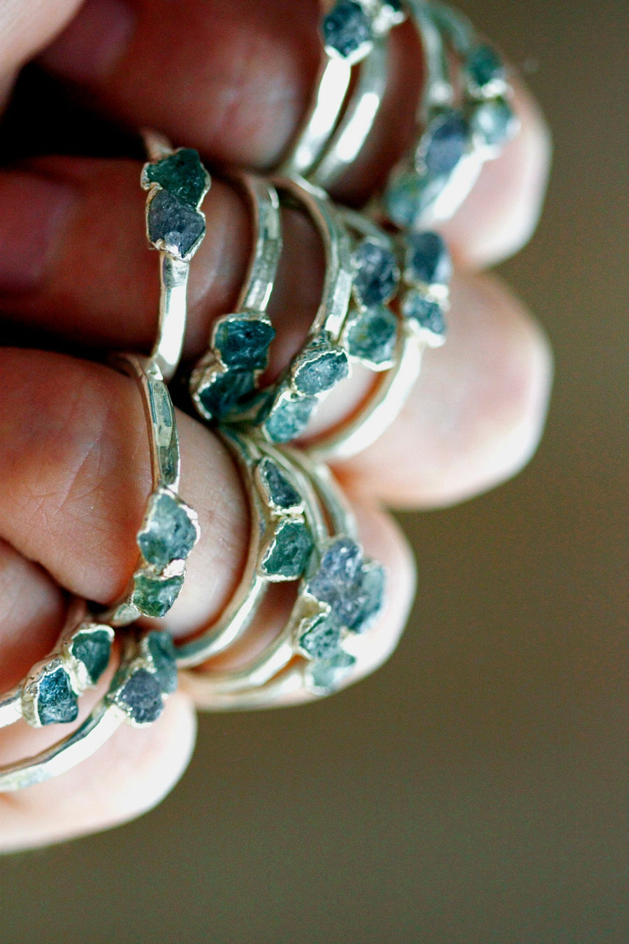 Blue Skies · September Stackable Ring · Rings ·  Little Sycamore