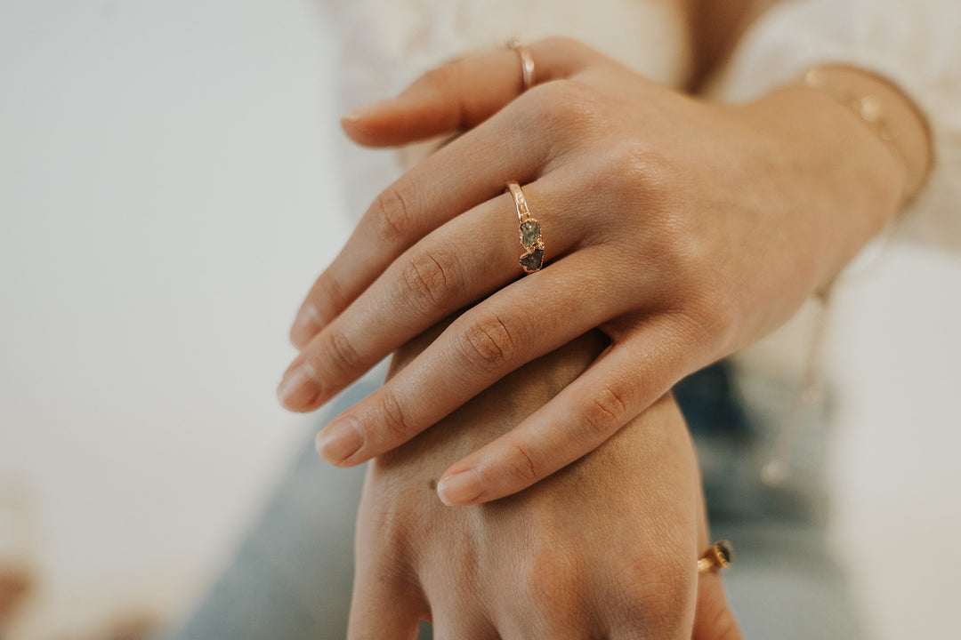 Blue Skies · September Stackable Ring · Rings ·  Little Sycamore