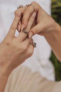 Blue Skies · September Stackable Ring · Rings ·  Little Sycamore
