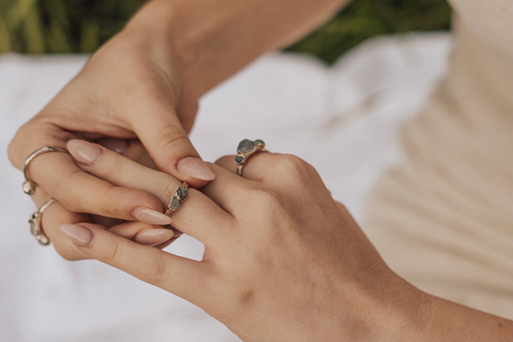 Blue Skies · September Stackable Ring · Rings ·  Little Sycamore