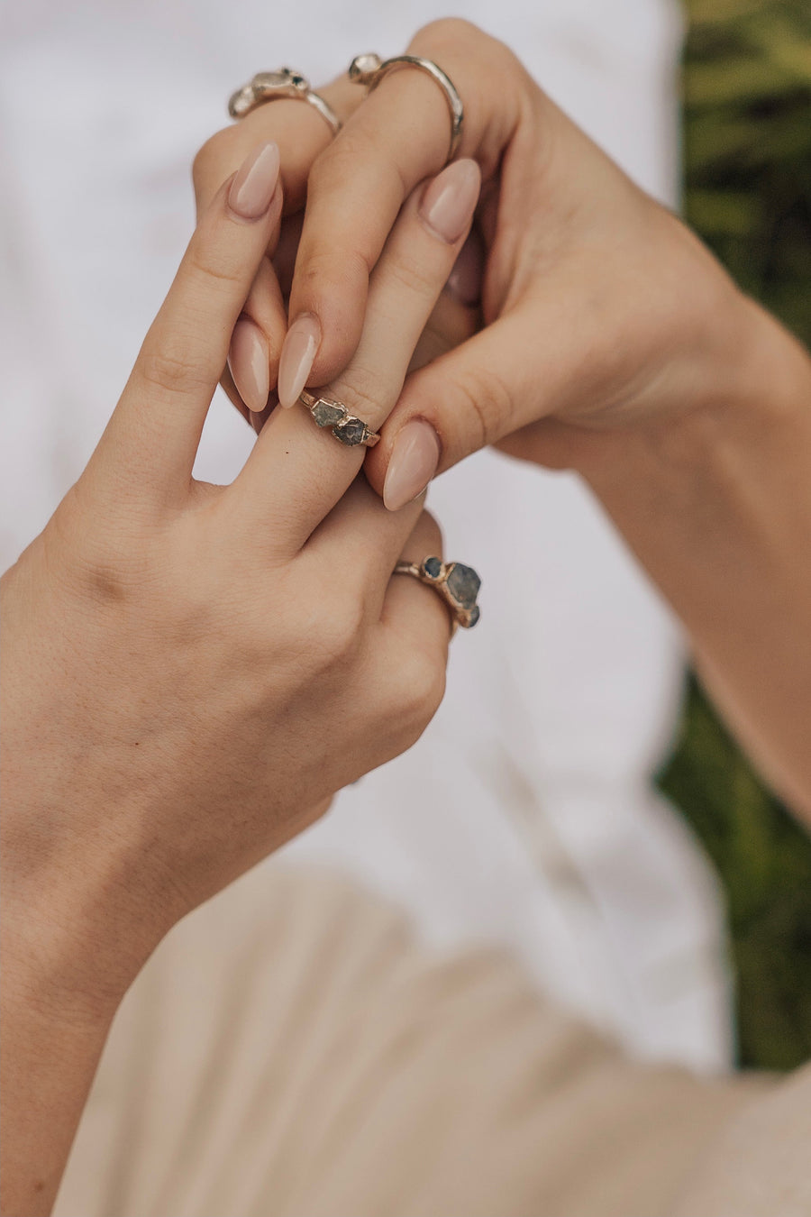 Blue Skies · September Stackable Ring · Rings ·  Little Sycamore