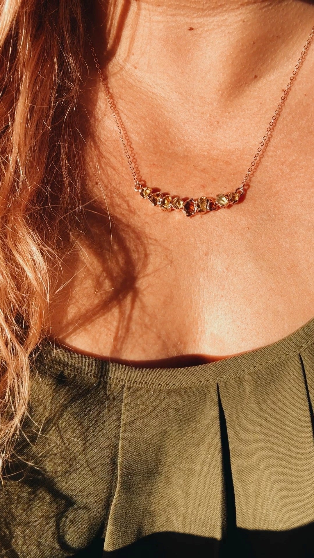 Citrine Riverbend Necklace · Necklaces ·  Little Sycamore