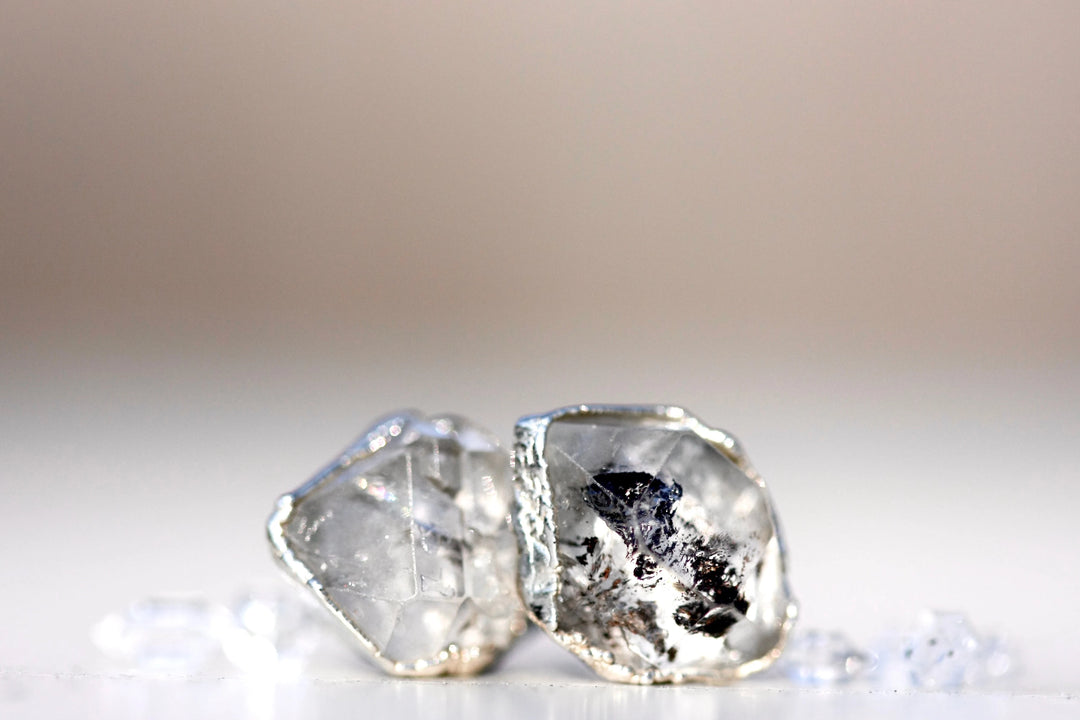 Clarity Studs · Quartz · Earrings ·  Little Sycamore