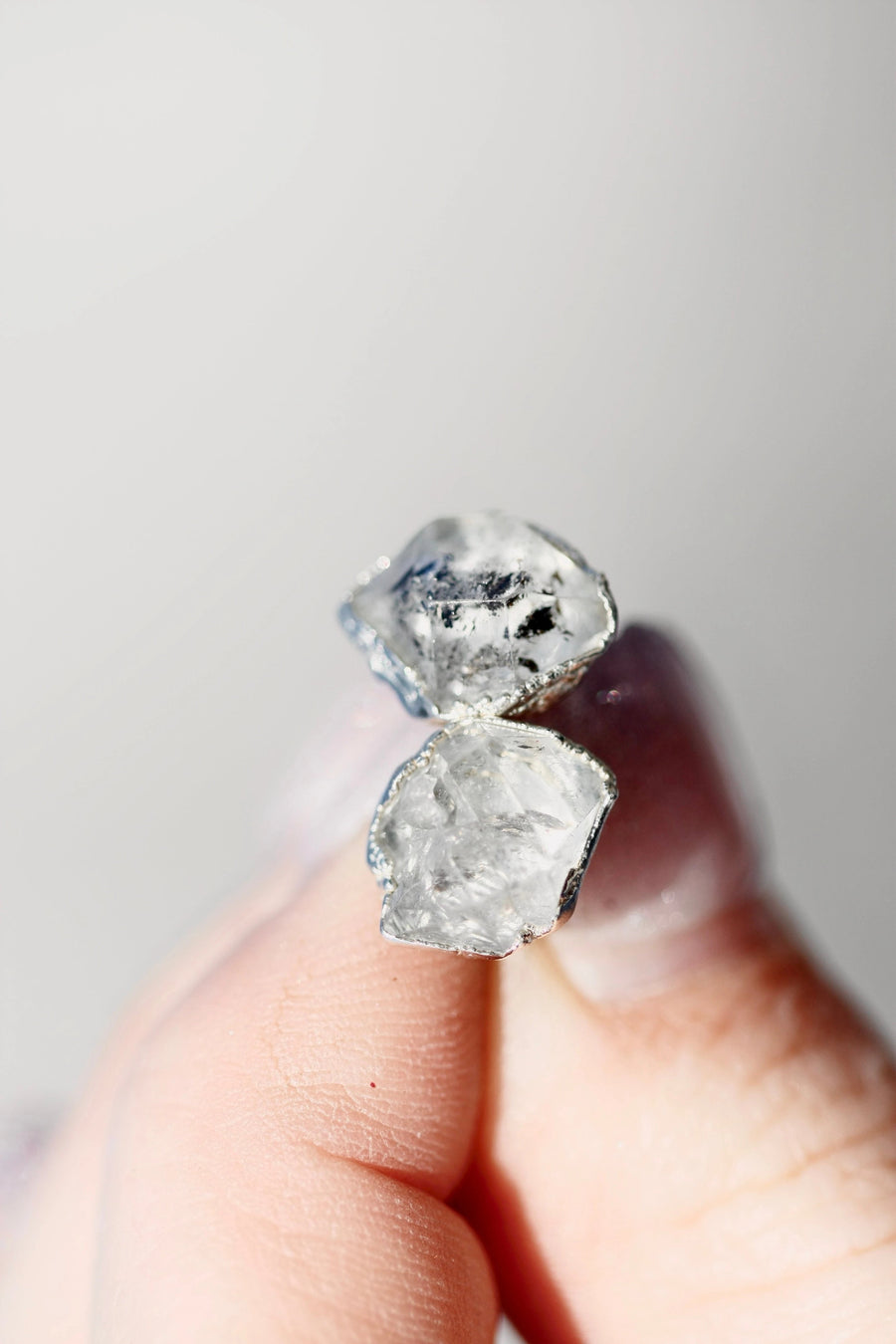 Clarity Studs · Quartz · Earrings ·  Little Sycamore