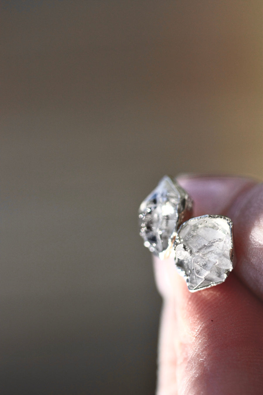 Clarity Studs · Quartz · Earrings ·  Little Sycamore