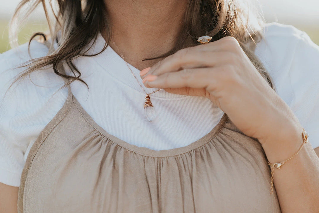 Clarity · Quartz Necklace · Necklaces ·  Little Sycamore