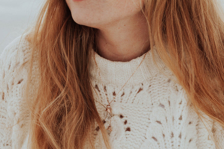 Crystal Drop Necklace · Necklaces ·  Little Sycamore