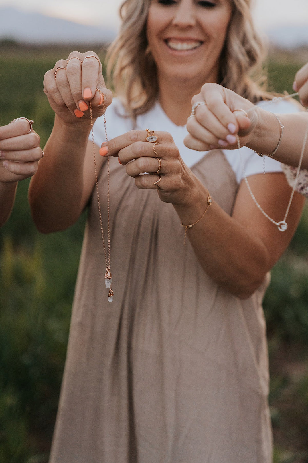 Crystal Drop Necklace · Necklaces ·  Little Sycamore