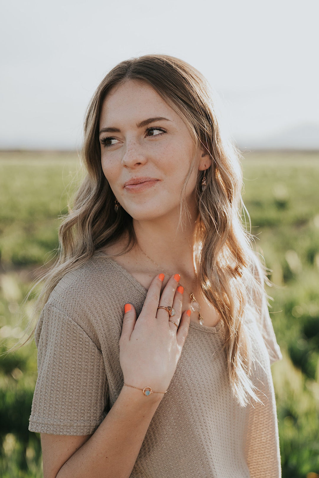 Crystal Drop Necklace · Necklaces ·  Little Sycamore