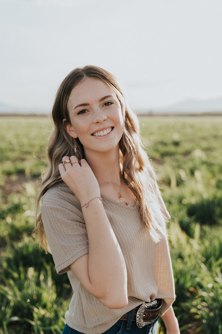 Crystal Drop Necklace · Necklaces ·  Little Sycamore