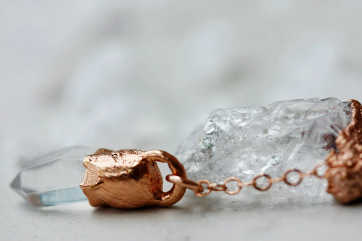 Crystal Drop Necklace · Necklaces ·  Little Sycamore