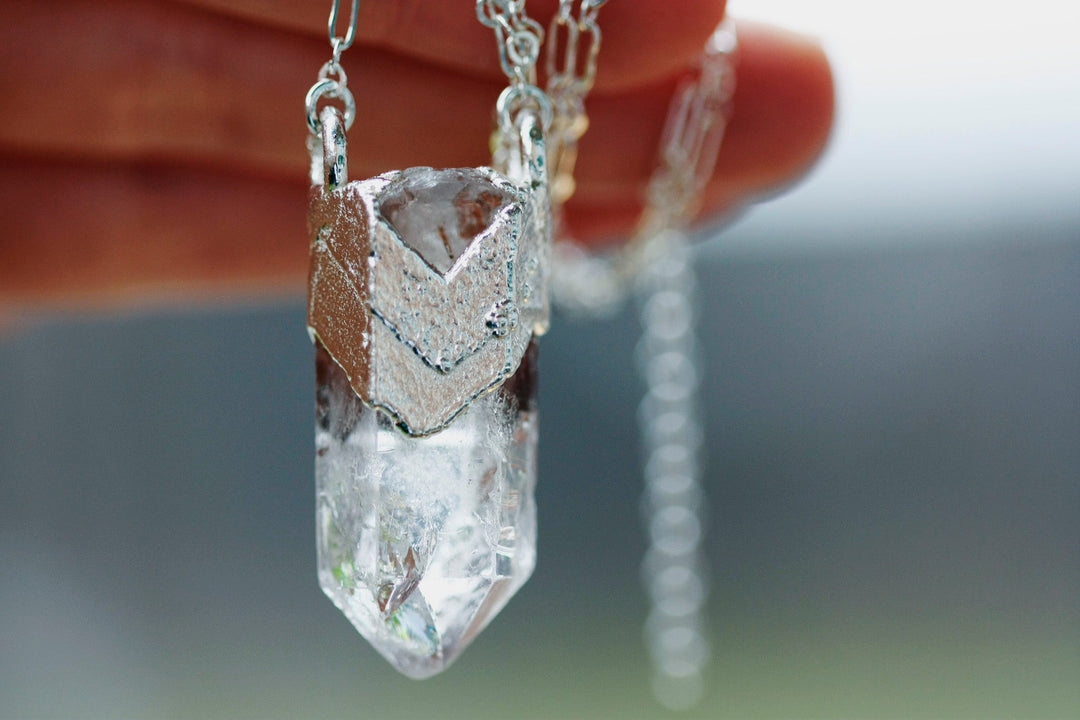 Crystal Peak · Quartz Necklace · Necklaces ·  Little Sycamore