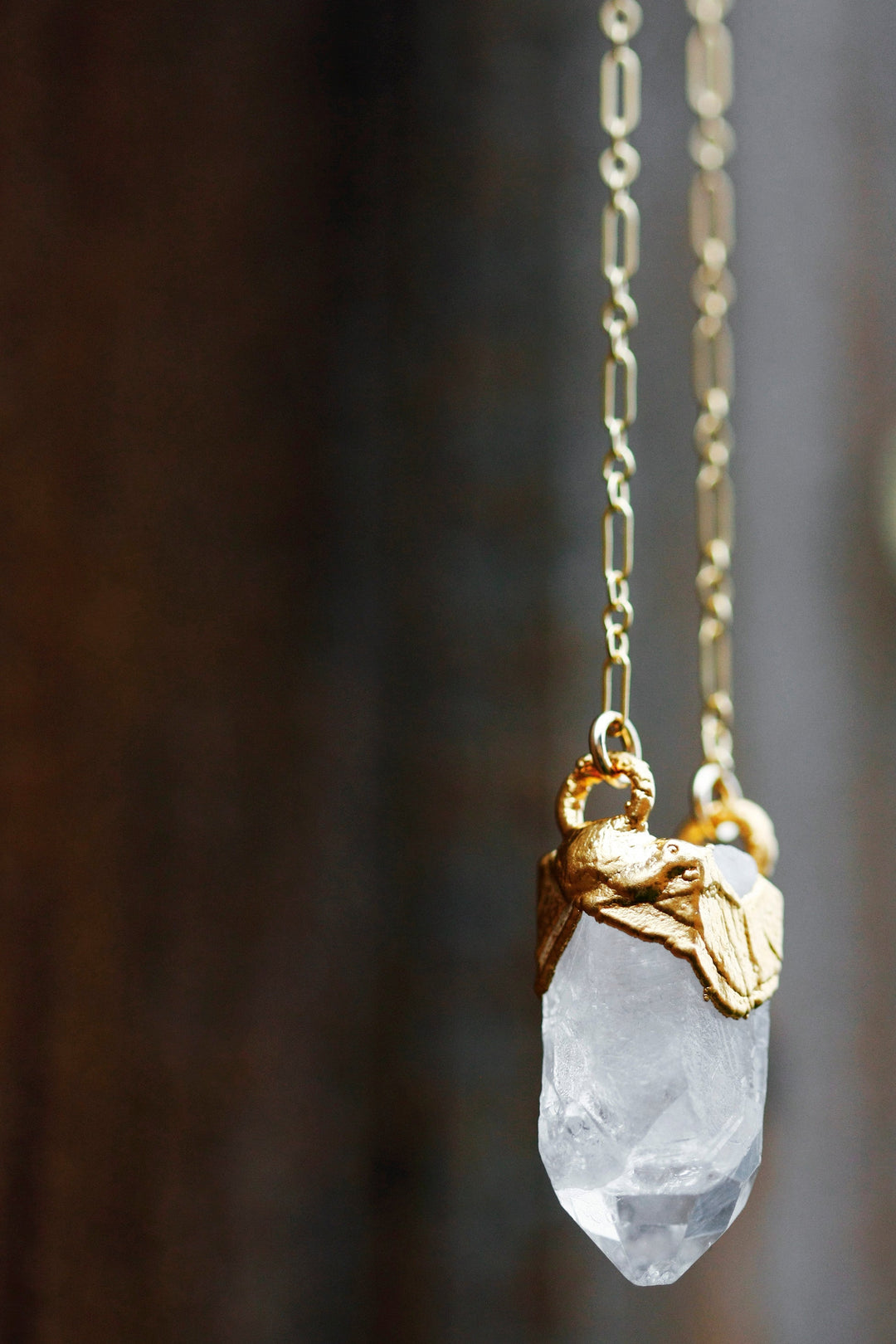 Crystal Peak · Quartz Necklace · Necklaces ·  Little Sycamore