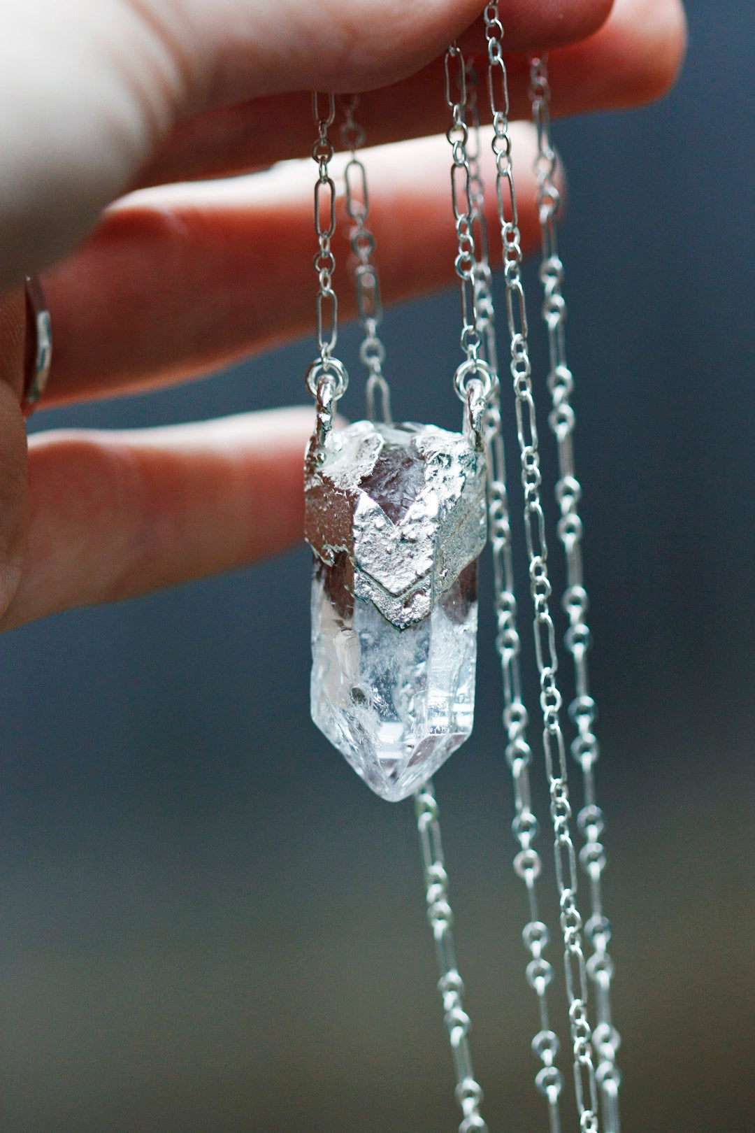 Crystal Peak · Quartz Necklace · Necklaces ·  Little Sycamore