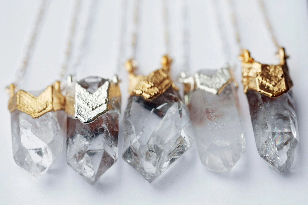 Crystal Peak · Quartz Necklace · Necklaces ·  Little Sycamore