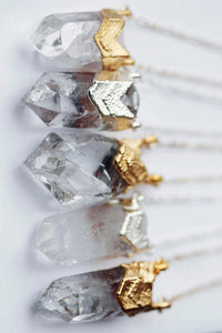 Crystal Peak · Quartz Necklace · Necklaces ·  Little Sycamore