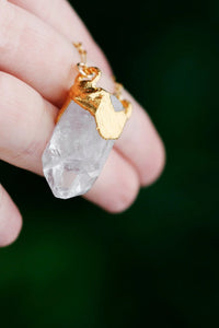 Crystal Peak · Quartz Necklace · Necklaces ·  Little Sycamore