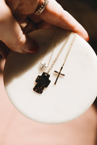Classic Cross Necklace - Little Sycamore