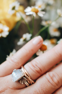 Luna · Moonstone Ring - Little Sycamore