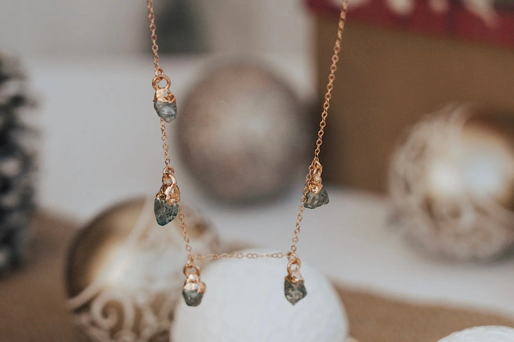 December Raindrops Necklace · Zircon · Necklaces ·  Little Sycamore