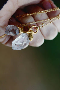 Double Quartz Necklace · Necklaces ·  Little Sycamore