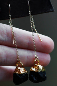 Ebony Drop Earrings · October · Earrings ·  Little Sycamore