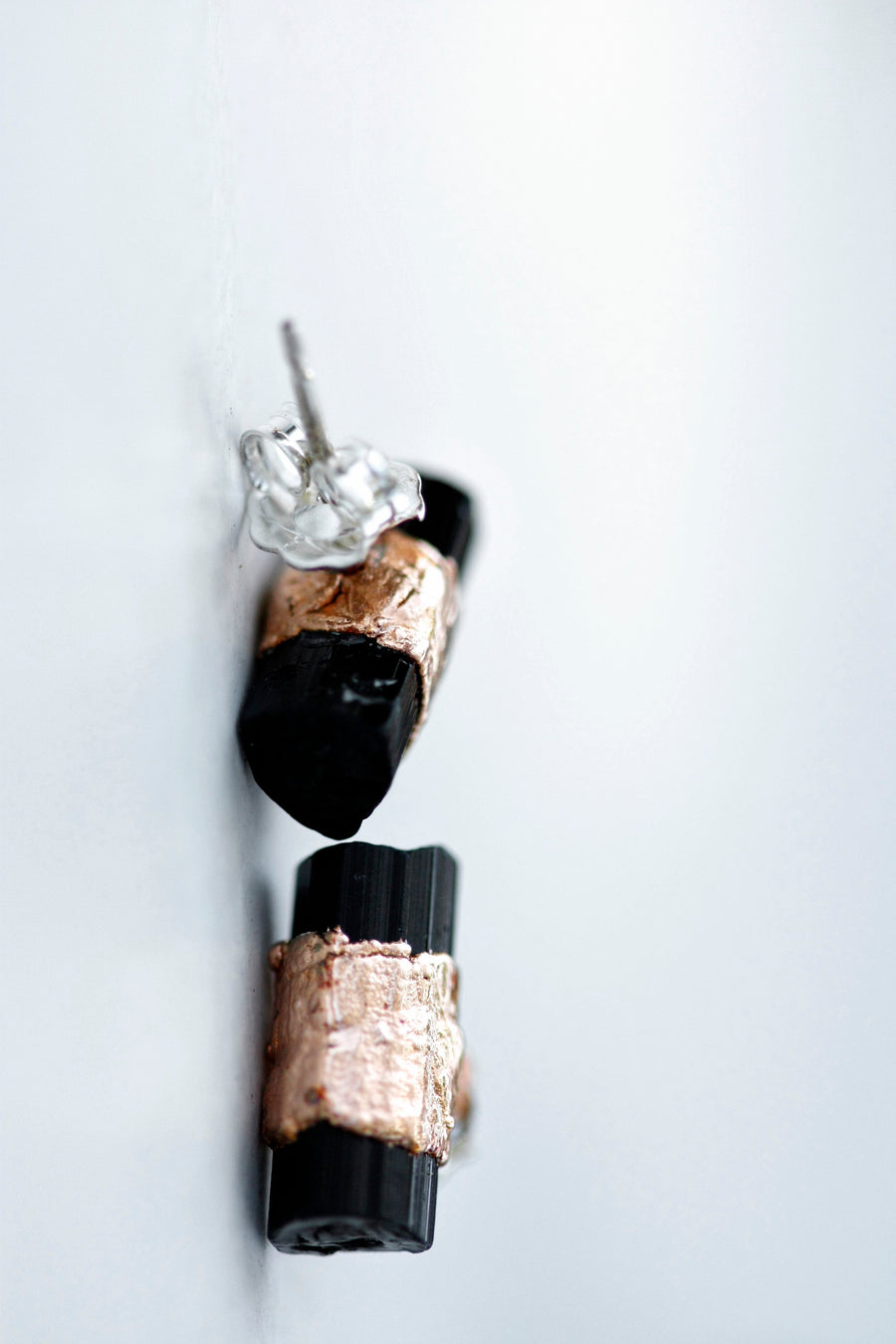 Ebony Studs · Tourmaline · Earrings ·  Little Sycamore