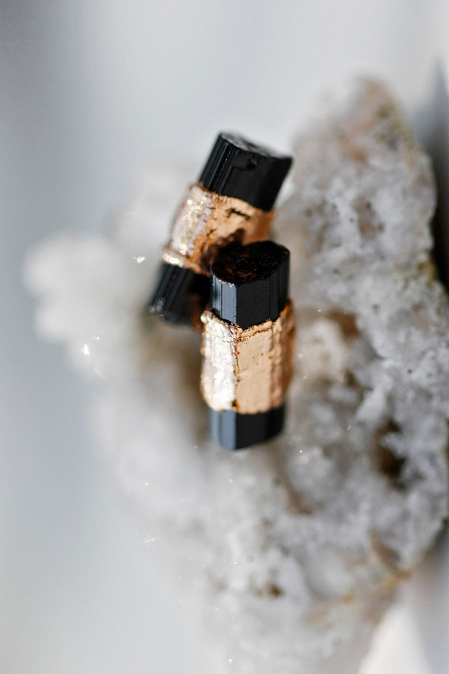Ebony Studs · Tourmaline · Earrings ·  Little Sycamore