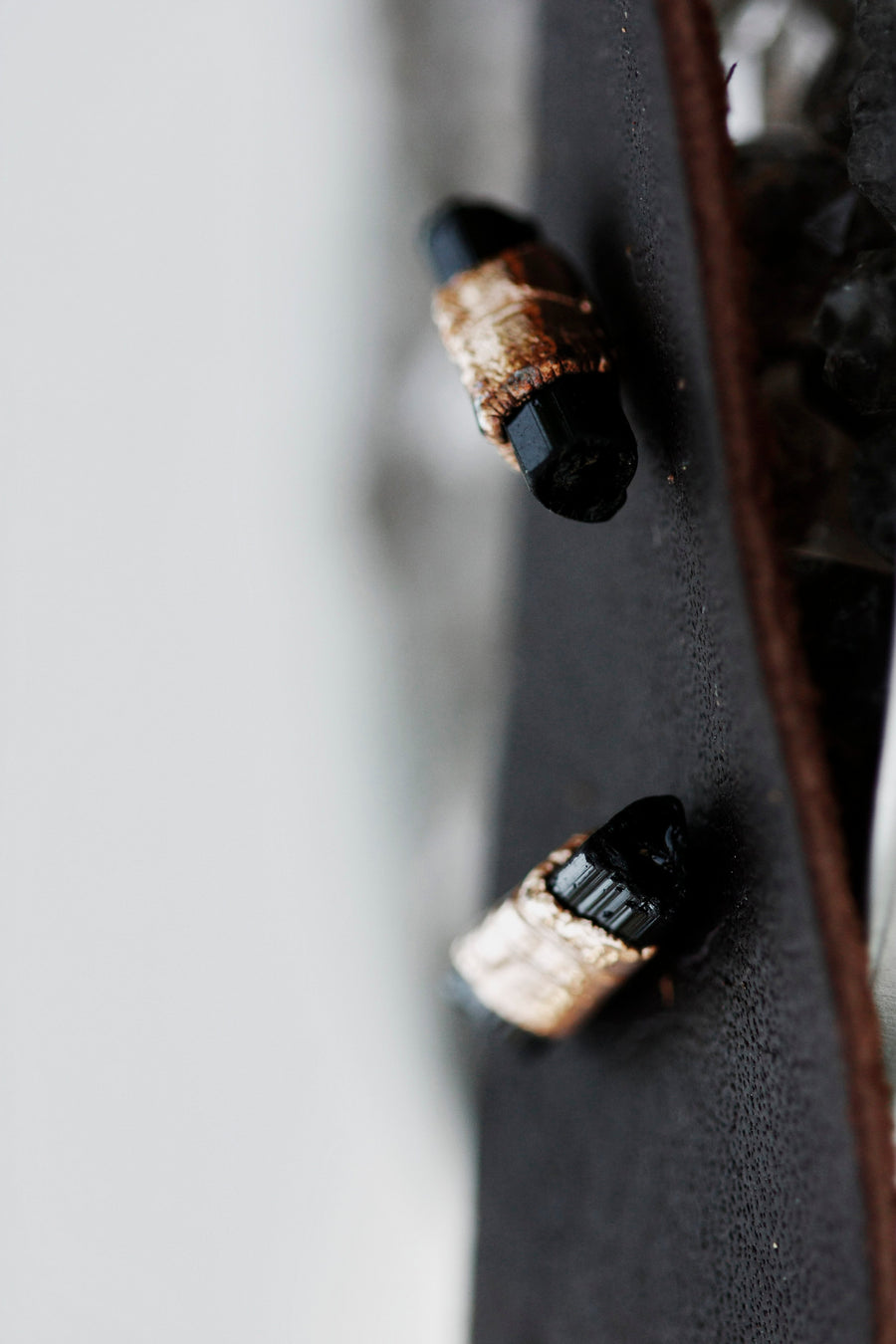 Ebony Studs · Tourmaline · Earrings ·  Little Sycamore