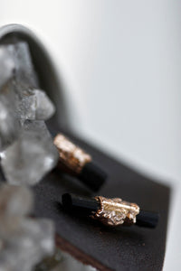Ebony Studs · Tourmaline · Earrings ·  Little Sycamore
