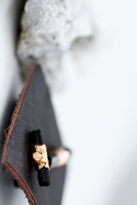 Ebony Studs · Tourmaline · Earrings ·  Little Sycamore