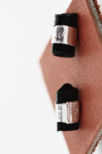 Ebony Studs · Tourmaline · Earrings ·  Little Sycamore