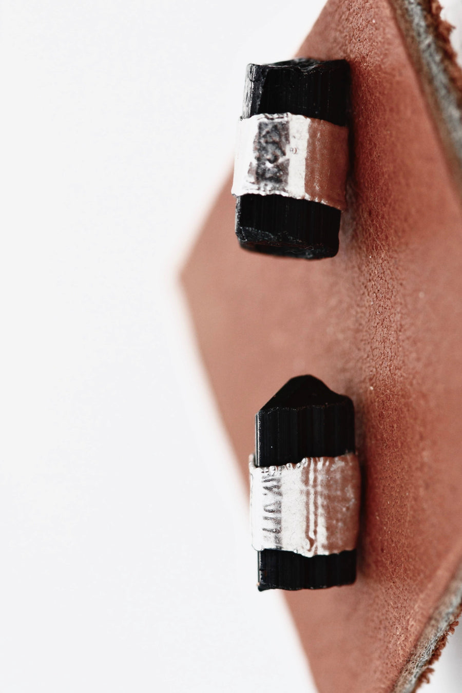 Ebony Studs · Tourmaline · Earrings ·  Little Sycamore