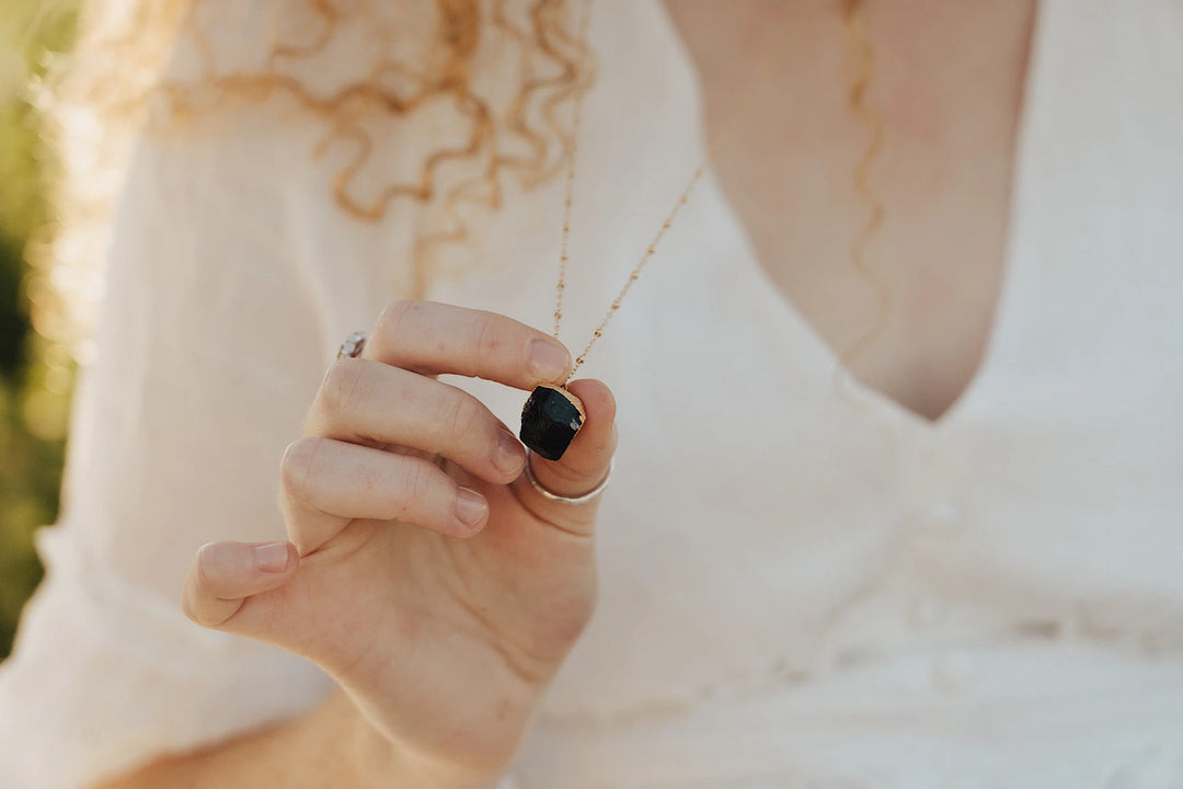 Ebony · Tourmaline Necklace · Necklaces ·  Little Sycamore