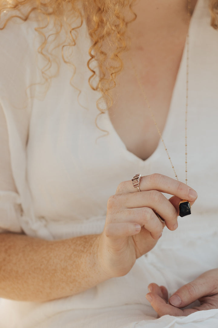 Ebony · Tourmaline Necklace · Necklaces ·  Little Sycamore