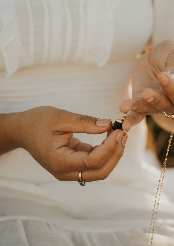 Ebony · Tourmaline Necklace · Necklaces ·  Little Sycamore