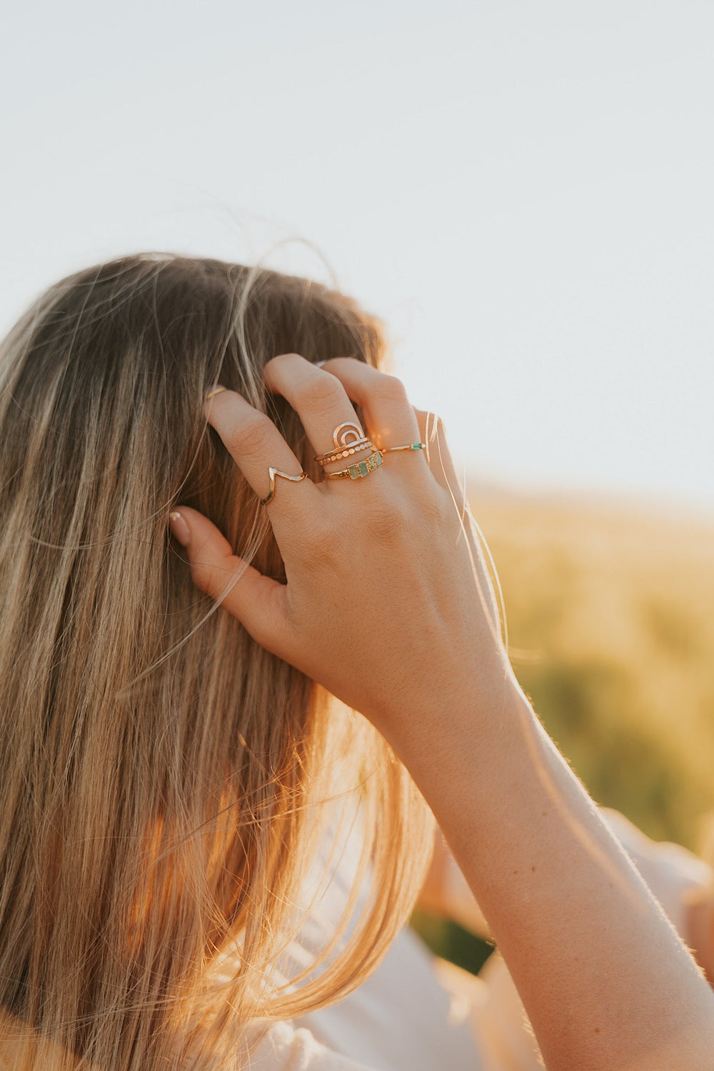 Emerald City · May Stackable Ring · Rings ·  Little Sycamore