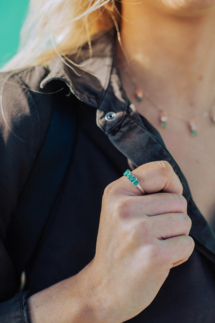 Emerald City · May Stackable Ring · Rings ·  Little Sycamore