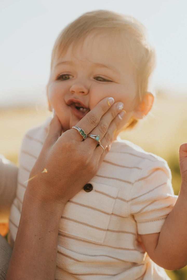 Emerald City · May Stackable Ring · Rings ·  Little Sycamore