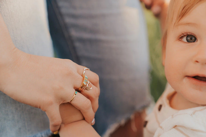 Emerald City · May Stackable Ring · Rings ·  Little Sycamore