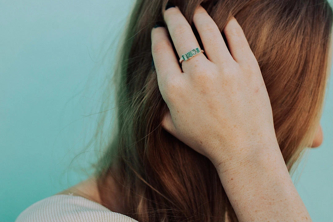 Emerald City · May Stackable Ring · Rings ·  Little Sycamore