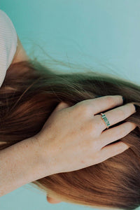 Emerald City · May Stackable Ring · Rings ·  Little Sycamore