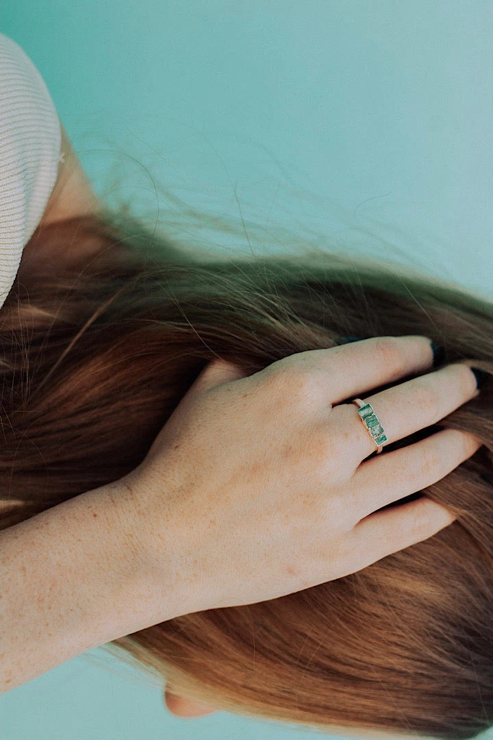Emerald City · May Stackable Ring · Rings ·  Little Sycamore