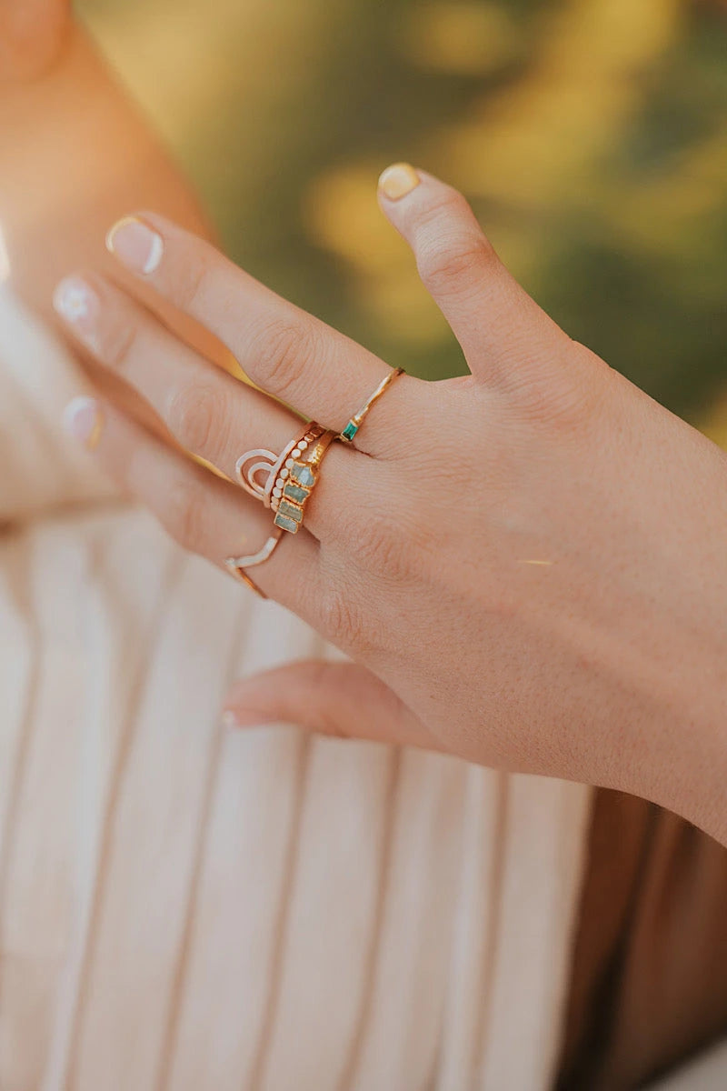 Emerald City · May Stackable Ring · Rings ·  Little Sycamore