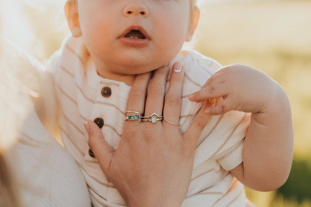 Emerald City · May Stackable Ring · Rings ·  Little Sycamore