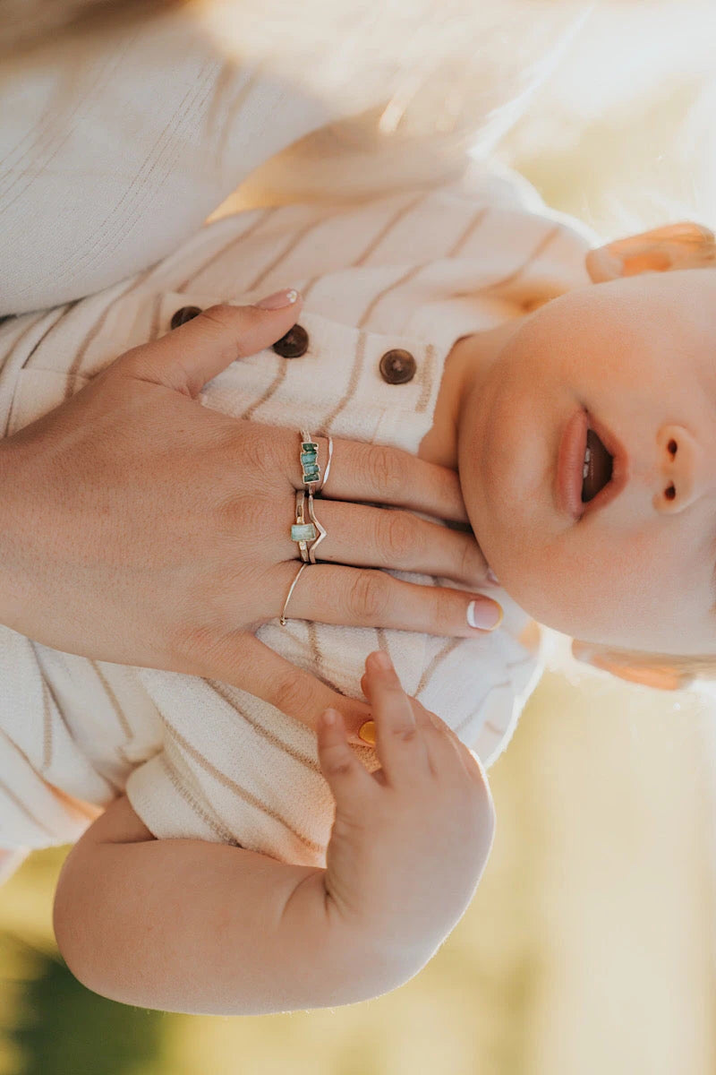 Emerald City · May Stackable Ring · Rings ·  Little Sycamore
