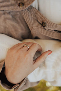 Evergreen · January Stackable Ring · Rings ·  Little Sycamore