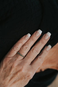 Evergreen · January Stackable Ring · Rings ·  Little Sycamore